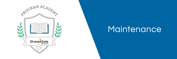 Merchant Program Academy: Course 5 – Maintenance