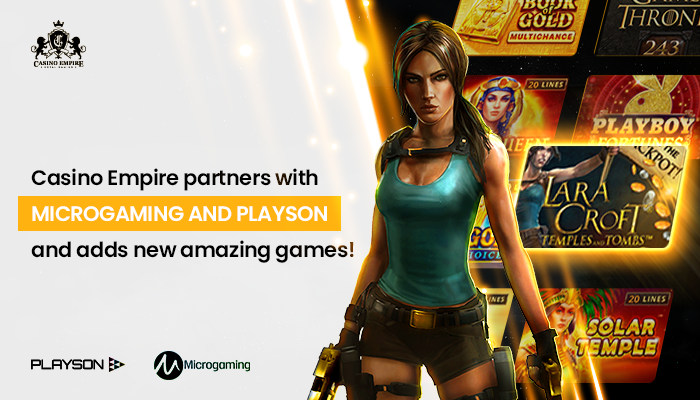 Online Casino Expands its Empire by Partnering with MicroGaming and Playson